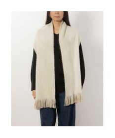 UNBILLION カシュネ cache nez / ラッセルミンク起毛リバーシブルマフラー