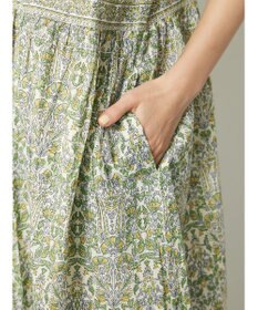 CRAFT STANDARD BOUTIQUE インド綿アラベスク柄ワンピース