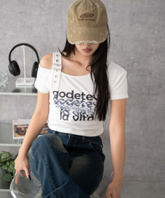 WEGO ベルトワンショルグラフィックちびT