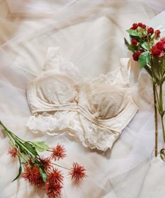 San-ai Resort（三愛水着楽園） 毎日らくちん 楽しくバストケアもちもちナイトブラ【ナイト＆ディブラ】フロントホック無し 【northerly】