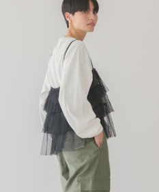 AMERICAN HOLIC ティアードチュールキャミソール