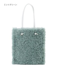 MOONBAT 【ファーバッグ 】トイプードル トートバッグ  フェイクファー