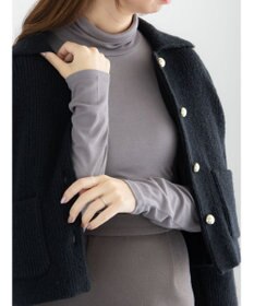Te chichi 吸湿発熱タートルネックカットソー《2025winter catalog item》