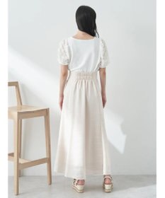 earth music&ecology リボンスリーブプルオーバー