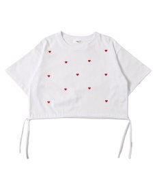 WEGO リボンデザイングラフィックショートT