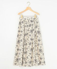 組曲 S 【先行予約】モザイクフラワープリント スカート