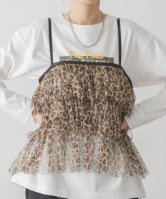 AMERICAN HOLIC ティアードチュールキャミソール