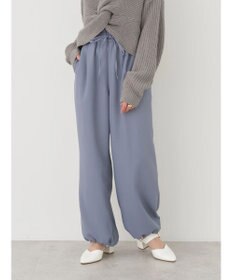 earth music&ecology 裾ドロストパラシュートパンツ