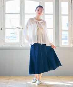 Feroux フレアレディーデニム スカート