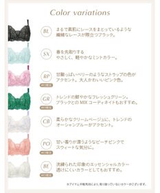 Wing Wing Lesiage 【1000シリーズ】 3/4カップブラ PB1001 ウイング／ワコール