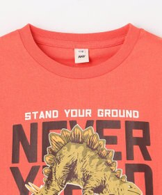 ANY KIDS 【洗濯機可能】恐竜プリント 半袖Tシャツ