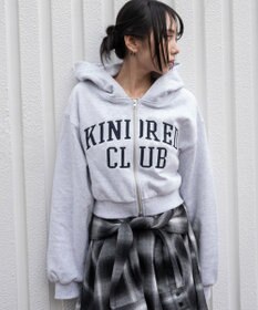 WEGO グラフィックショートZIPパーカー