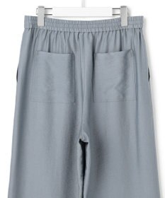 ICB L ワッシャーツイル ワイドストレートパンツ