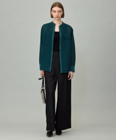 ICB 【洗える】【OUR WACOAL コラボ】カップイン スクエアネック タンクトップ