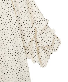 YECCA VECCA ホイップスリーブブラウス