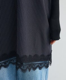 Green Parks ２ＷＡＹレース×ピンストライプキャミソールワンピース