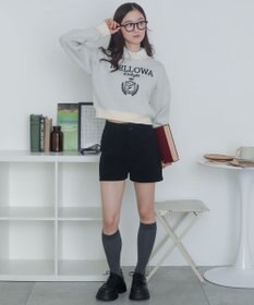 WEGO シャツドッキングジャガードニット