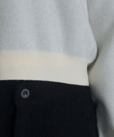 WEGO シャツドッキングジャガードニット