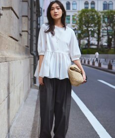 23区 VIOLAd'ORO ラフィア トートバッグ