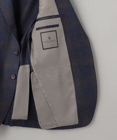 GOTAIRIKU 【REDA】TIMELESS HARMONY ジャケット_ネイビー×ブラウン