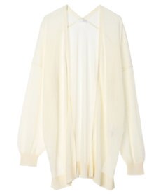 Green Parks 推しニット　ゆったりミドル丈カーディガン