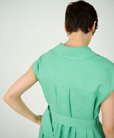 GRACE CONTINENTAL テーラーフレアワンピース