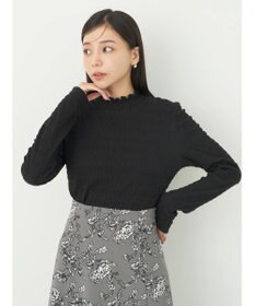 earth music&ecology シャーリングハイネックプルオーバー