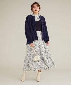 Feroux 【古畑星夏さん着用・3WAY】ビスチェコンビフラワープリント ワンピース