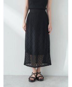 earth music&ecology モチーフナロースカート