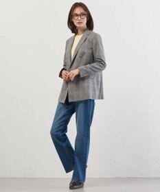 J.PRESS LADIES L 【洗える】BASIC STRETCH DENIM ボーイフィット デニム