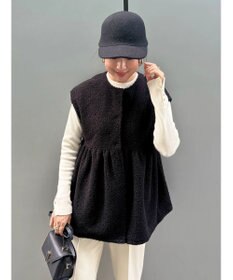 Green Parks フレア裏付きボアベスト