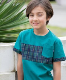 J.PRESS KIDS 【140-170cm】マドラスＴシャツ
