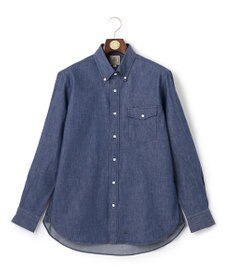 J.PRESS MEN デニムルックツイルシャツ/B.D