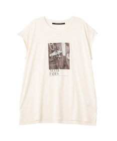 YECCA VECCA フォトプリントノースリーブTee