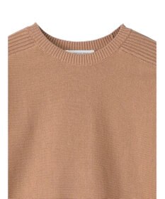 AMERICAN HOLIC バイパチ袖リブラグランニットプルオーバー