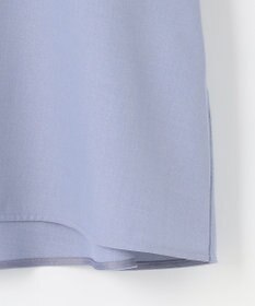 自由区 【接触冷感・速乾・UVケア・撥水・防シワ・XSサイズあり】リネンライクツィル5分袖 ブラウス