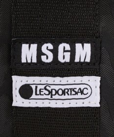 LeSportsac MSGM E/W COMMUTER TOTE/コミューターブラックジャカード
