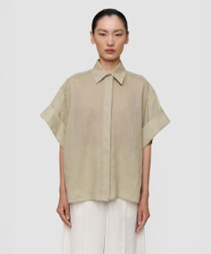 JOSEPH ラミーボイル　ショートスリーブブラウス　JUSTI