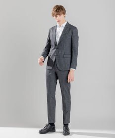 JOSEPH HOMME ツイルヘリンボンクレイジー　イタリアンカラー