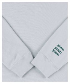 une nana cool 【綿混】あくびのお嬢さんのなめらか裏毛プルオーバー