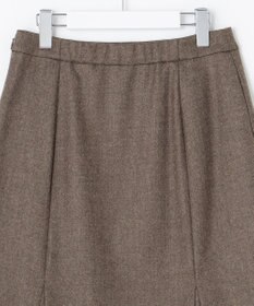 J.PRESS LADIES 【洗える】フラノハンドウォッシュ マーメイド スカート