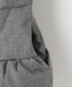 組曲 KIDS 【110-140㎝】ウールライク ダウンコート