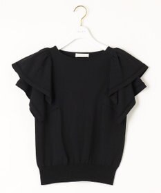 ANY SIS 【接触冷感】レイヤードスリーブ ニット