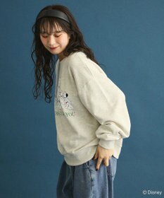 Green Parks １０１匹わんちゃん／プリント裏毛スウェット