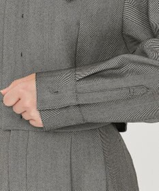 uncrave ヘリンボーンスーツ オールインワン（uncrave WHITE）