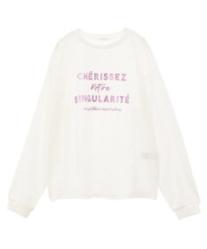 Green Parks 箔プリント長袖ロンＴＥＥ