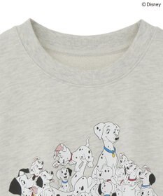 Green Parks １０１匹わんちゃん／プリント裏毛スウェット