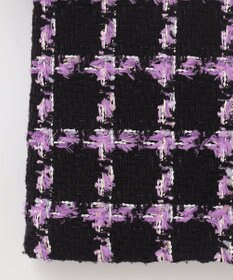 GRACE CONTINENTAL フェザーチェックツイードコート