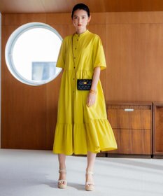 組曲 【弱撥水機能・UVケア】ライトナイロンストレッチ ワンピース