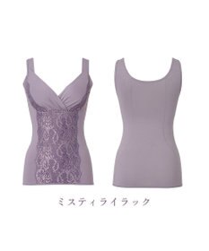 BRADELIS New York 【BRADELIS NewYork peace】綿混トリプルキャッチFITブラキャミ23 ブラデリス 補正下着 シェイパー